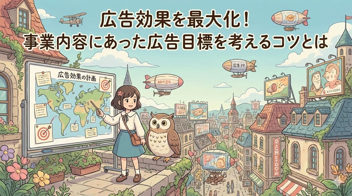 広告効果を最大化!事業内容にあった広告目標を考えよう!