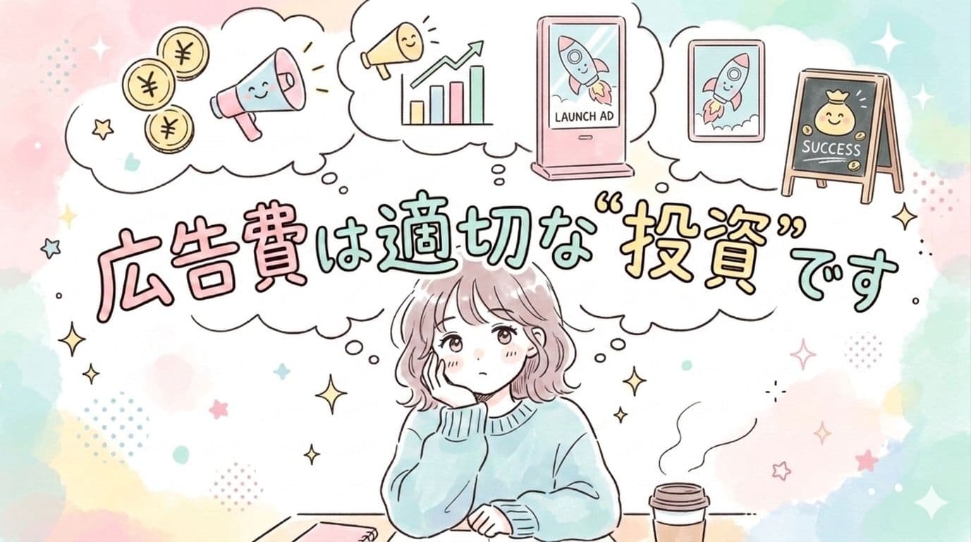 会社の成長は「知られること」から始まる ― 広告費を適切に"投資する"という考え方