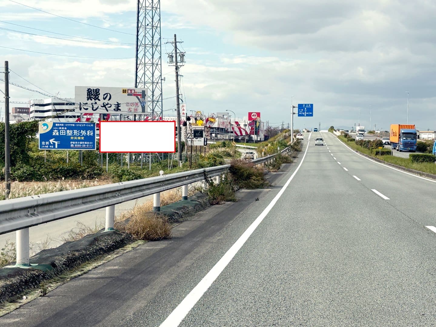 伊勢市磯町R23上り